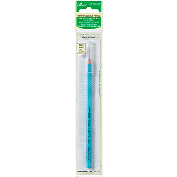 Lápiz soluble en agua de Clover (blanco, rosa y azul) - Image 6