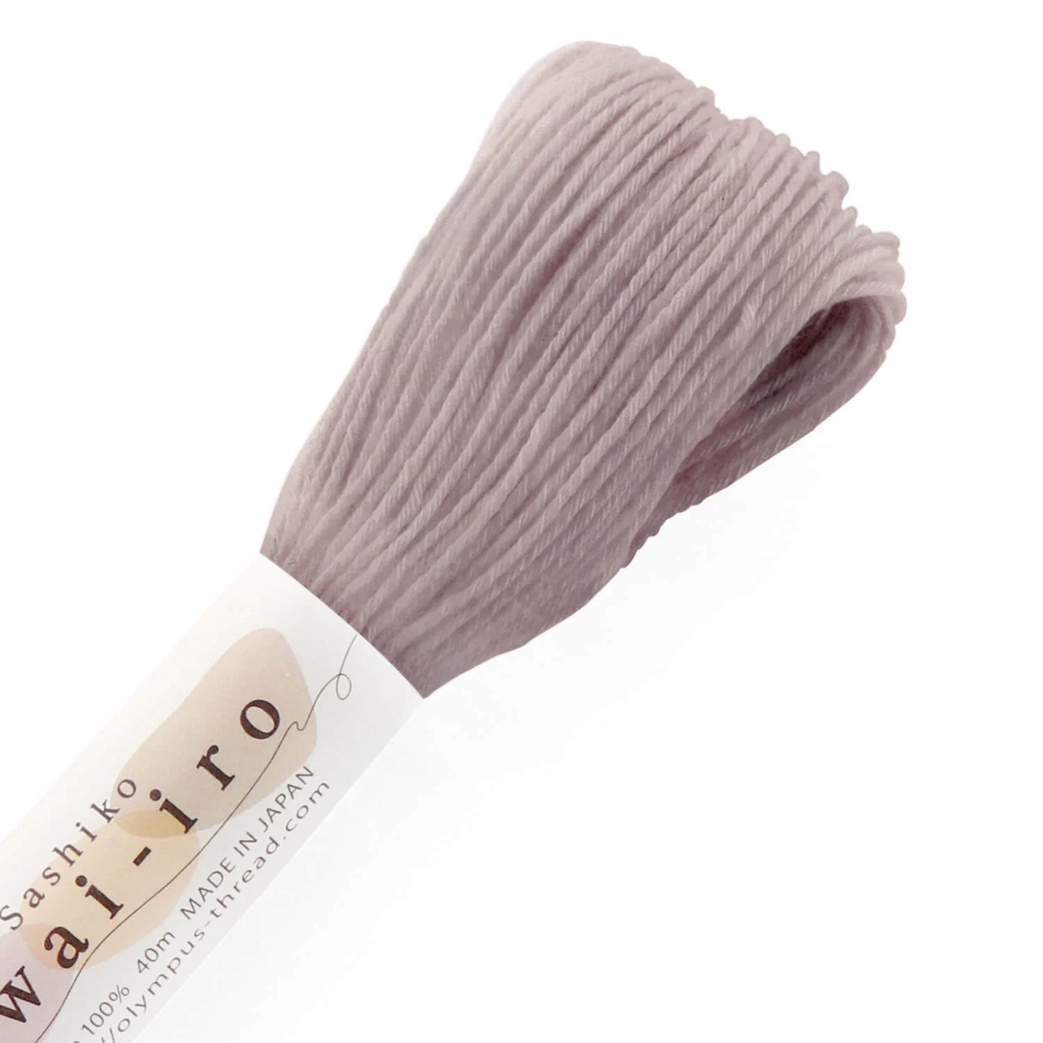 Olympus, hilos para bordar tonos pastel para Sashiko 40m - Awai-iro - Image 19