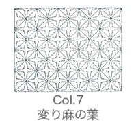 Tela azul estampada para Sashiko, bordado tradicional japonés - Image 8